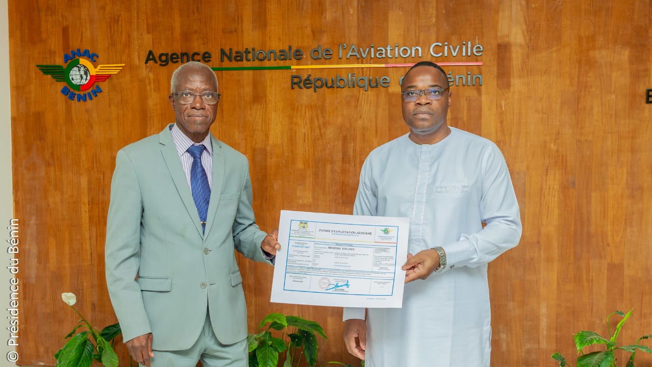 La compagnie nationale « Amazone Airlines » obtient son Permis d’Exploitation Aérienne (PEA)