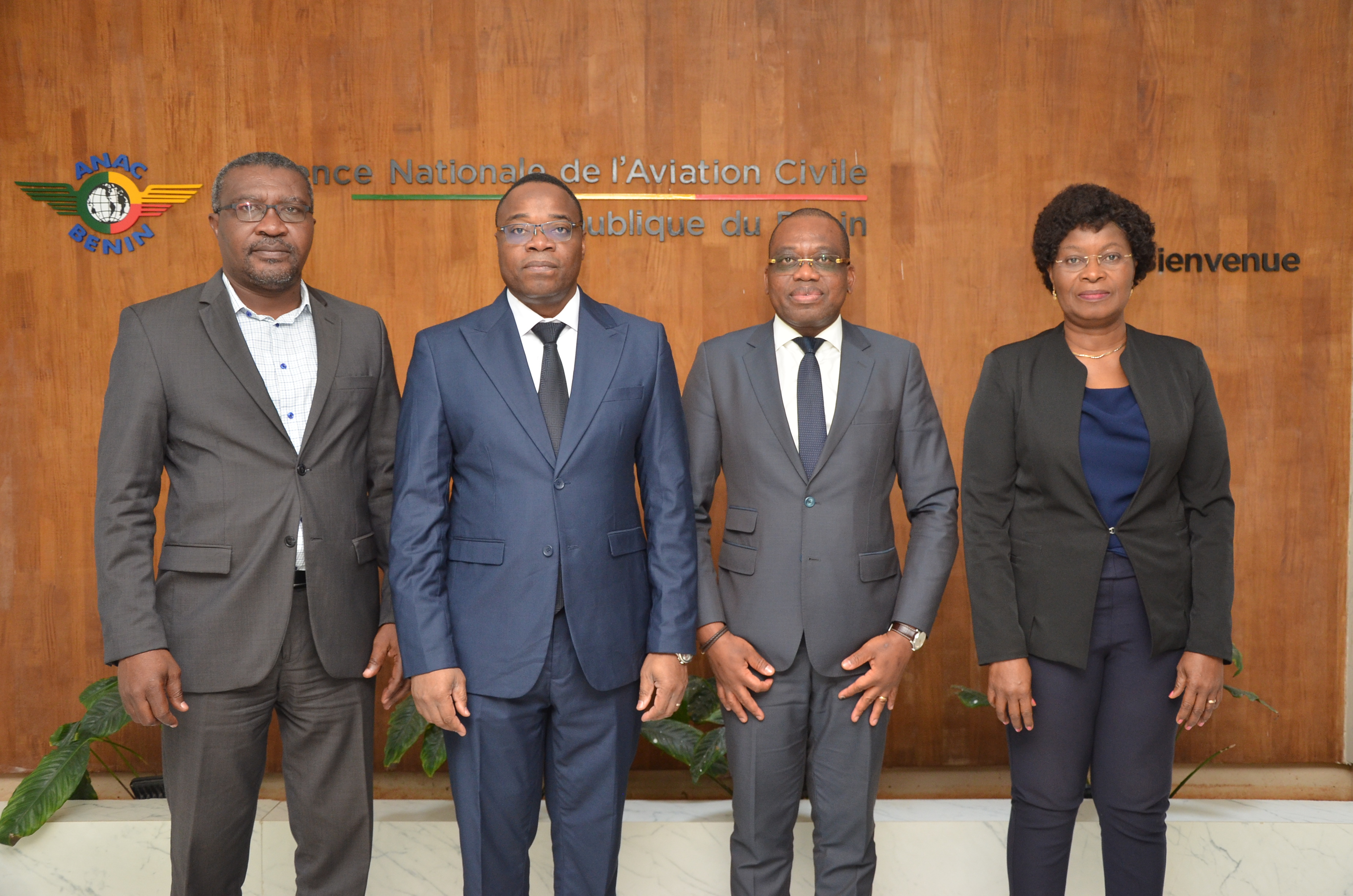 Le nouveau Ministre du Cadre de Vie et des Transports, Georges ALE, en visite de prise de contact à l’ANAC.